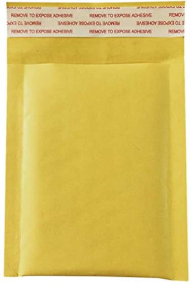 NO.1987 commerce 30pcs 35x5 Inch Small Padded Envelopes Kraft Bubble Mailers Self Seal Shipping Envelopes Bags