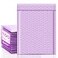Fuxury Bubble Mailers 6x10 100 Pack Small Bubble Shipping Envelopes Usable Size 6x9 0 Cute Bubble Padded Mailer Thick Padded Envelopes for Mailing JewelryMakeup Lavender