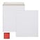 zmybcpack 25 Pack 1275x15 inch Rigid Mailer Self Seal Photo Document Mailers Stay Flat White Cardboard Envelopes White Photography Mailers for CD Photos Document