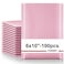 Fuxury Bubble Mailers 6x10 100 Pack Light Pink Padded Envelopes Usable Size 6x9 Self Seal Mailing Envelopes Bubble Padded Shipping Bags for MailingPackaging Small Business Boutique Bulk 0