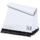 POLYSELLS 200 pcs 12x155 Inch White Poly Mailers Shipping Envelopes Strong Adhesive Sealing Waterproof and Tearresistant Postal Mailing Bags for Clothing Books and Accessories