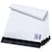 POLYSELLS 200 pcs 12x155 Inch White Poly Mailers Shipping Envelopes Strong Adhesive Sealing Waterproof and Tearresistant Postal Mailing Bags for Clothing Books and Accessories