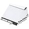 Fuxury 100 Pcs 12x155 Poly Mailers Shipping Bags for ClothingSelf Seal Plastic Mailing Envelopes for Packaging Postal Return Small BusinessWhite