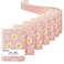 Metronic Bubble Mailers 6x10 Inch 100 Pack Pink Bubble Mailer Usable Size 6x9 SelfSeal Adhesion Padded Envelopes Pretty Padded Mailers for Jewelry Makeup Cards Fancy Daisies
