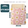 Metronic Bubble Mailers 6x10 Inch 100 Pack Pink Bubble Mailer Usable Size 6x9 SelfSeal Adhesion Padded Envelopes Pretty Padded Mailers for Jewelry Makeup Cards Fancy Daisies