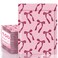 Fuxury Bubble Mailers 6x10 Padded Envelopes 100 Pack Pink Bows Cute Design Bubble Envelopes Usable Size 6x9 Strong Adhesion Pattern Shipping Envelopes Thick Padded Mailer for Mailing Jewelry Makeup