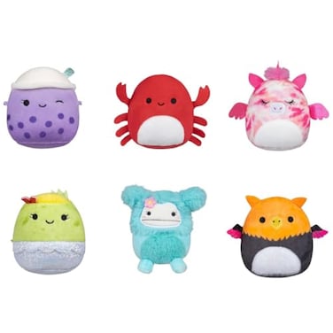 Squishmallows Original Micromallows Plush 6Pack Myrna Henley Anjara Carlos Joelle Poplina