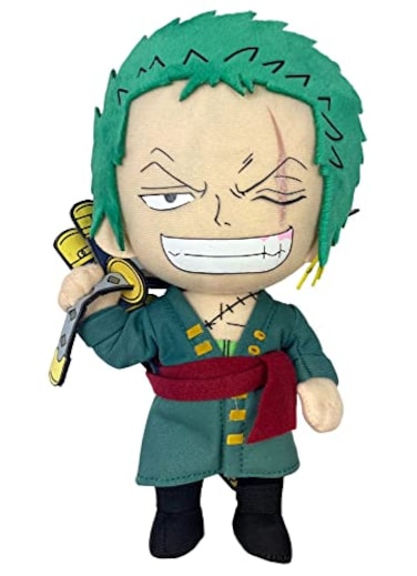 Great Eastern Entertainment Great Eastern Animation GE52803 One Piece 9 Roronoa Zoro Stuffed Plush 8