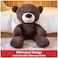 GUND Fuzzy Teddy Bear Premium Stuffed Animal for Ages 1 and Up Chocolate Brown 135