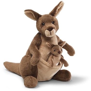 GUND Jirra Kangaroo with Removable Joey Plush Stuffed Animal for Ages 1 and Up Brown 10