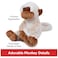 GUND Tilly The Monkey Plush Premium Stuffed Animal for Ages 1 and Up CreamBrown 15