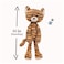 GUND TakeAlong Friends Effe Tiger Plush Stuffed Animal for Ages 1 and Up OrangeBlack 15