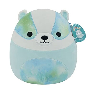 Squishmallows 12Inch Banks Blue Badger MediumSized Ultrasoft Official Kelly Toy Plush
