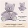 GUND Baby Oh So Snuggly Kitten Large Plush Stuffed Animal for Babies and Infants Lavender 125