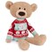 GUND Toothpick with Holiday Sweater Classic Teddy Bear Stuffed Animal for Ages 1 and Up BeigeRedWhite 15