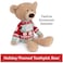GUND Toothpick with Holiday Sweater Classic Teddy Bear Stuffed Animal for Ages 1 and Up BeigeRedWhite 15