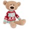 GUND Toothpick with Holiday Sweater Classic Teddy Bear Stuffed Animal for Ages 1 and Up BeigeRedWhite 15