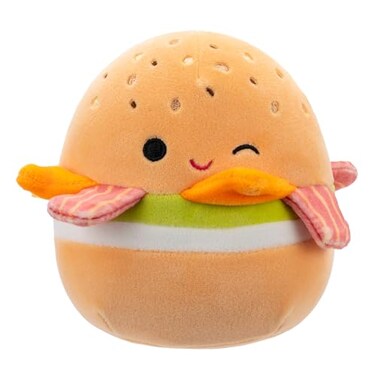 Squishmallows Original 5Inch Geronimo Breakfast Bagel Official Jazwares Plush
