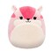 Squishmallows Original 12Inch Dianalee Pink Chipmunk Official Jazwares Plush MediumSized