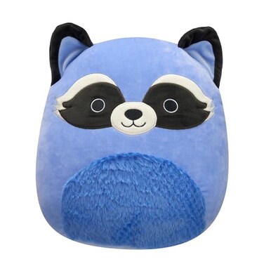 Squishmallows Original 12Inch Duranga Blue Raccoon Official Jazwares Plush MediumSized