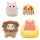Squishmallows Micromallows SQMM0014 Accessory Set Royal Parade Super Soft Mini 65 cm Plush Figures Benny Ridelle