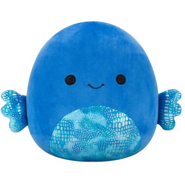Squishmallows Original 8in Kobester The Blue Betta Fish Official Jazwares Plush Little