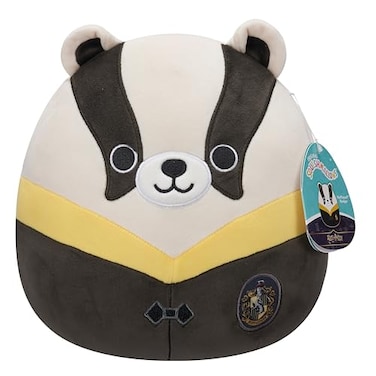 Squishmallows Original Harry Potter 10in Hufflepuff Badger in Hogwarts Robe Plush Ultrasoft Official Jazwares Plush MediumSized