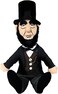 The Unemployed Philosophers Guild Abraham Lincoln Little Thinker 12 Soft Stuffed Plush Doll