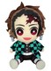 Great Eastern Entertainment Demon Slayer Tanjiro Kamado Sitting Pose Plush 7 H