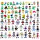 JHESAO Plants and Zombies PVZ Plush 16 PCS Random Different Types Zombies Toys PVZ Plushies 1 2 Stuffed Soft Doll PVZ Toy New