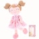 Gloveleya Baby Girl Gift First Baby Doll Plush Doll Print Sunflowers