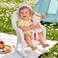 Gloveleya Baby Girl Gift First Baby Doll Plush Doll Print Sunflowers