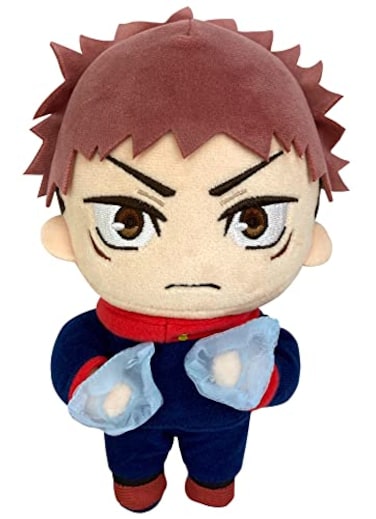 Great Eastern Entertainment Jujutsu Kaisen Yuji Itadori Divergent Fist Ver Plush 8 H