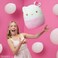 Squishmallows Original Sanrio 14Inch 50th Anniversary Pink Embossed Hello Kitty Official Jazwares Plush Large