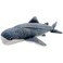 JIANEEXSQ Soft Simulation Great Whale Shark Plush Toy Realistic Lifelike Whale Shark Stuffed Animals Cute Ocean Sea Creatures Sharks Plush Toy Gift Collection