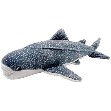 JIANEEXSQ Soft Simulation Great Whale Shark Plush Toy Realistic Lifelike Whale Shark Stuffed Animals Cute Ocean Sea Creatures Sharks Plush Toy Gift Collection