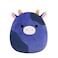 Squishmallows Original 8Inch Ingred Purple and Black Spotted Cow Official Jazwares Plush Little