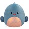 Squishmallows Original 8Inch Kurtz Grey Teal Piranha Official Jazwares Plush Little