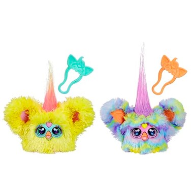 Furby Furblets 2 Pack of Spring Mini Friends NugEtte SweeDee Easter Egg Chick Themed Electronic Plush Toys Multicolor Back to School Gifts Ages 6