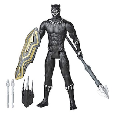 Marvel Avengers Titan Hero Series Blast Gear Deluxe Black Panther Action Figure 12Inch Toy Inspired by Comics for Kids Ages 4 and Up