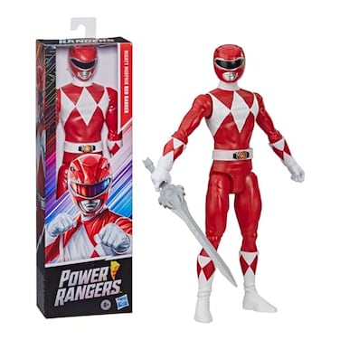 Power Rangers Mighty Morphin Red Ranger 12Inch Action Figure Toy Inspired by Classic TV Show with Power Sword Accessory