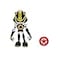 JAKKS Pacific Sonic the Hedgehog 4inch Metal Sonic 30 Action Figure with Red Star Accessory Ages 3 Officially licensed by Sega