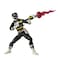 Power Rangers Lightning Collection Mighty Morphin Black Ranger 6Inch Premium Collectible Action Figure Toy with Accessories