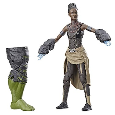 Marvel Legends Series Black Panther Shuri 6 Collectible Action Figure Toy for Ages 6 Up with Accessories BuildAFigurepiece