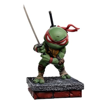 Iron Studios Teenage Mutant Ninja Turtles Leonardo V2 Red Masks Ver Minico Previews Exclusive Figure