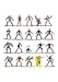 Jada Marvel 165 Diecast Metal Collectible Figures 20Pack Wave 1 Toys for Kids and Adults