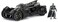 Jada DC Comics Batman 2015 Arkham Knight Batmobile Batman Metals Diecast Collectible Toy Vehicle with Figure Black 124 Scale
