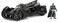 Jada DC Comics Batman 2015 Arkham Knight Batmobile Batman Metals Diecast Collectible Toy Vehicle with Figure Black 124 Scale