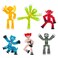 StikBot Zing Monsters Complete Set of 6 Poseable Monster Action Figures Includes Giggles Goblin Insector Grim Aquafang and Kyron