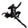 Sentinel SpiderMan SpiderVerse SV Action SpiderMan Noir NonScale ABS PVC PrePainted Completed Action Figure